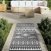 vidaXL Outdoor Carpet ARAKIL Black 80x250 cm PP