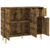 vidaXL Sideboard Smoked Oak 90x30x72 cm Engineered Wood
