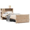 vidaXL Bookcase Bed without Mattress 100x200cm Solid Wood Pine
