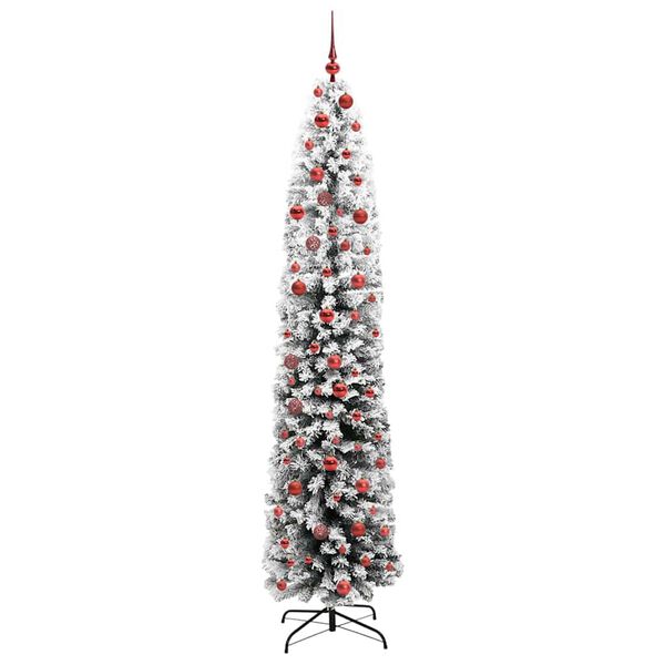 vidaXL Artificial Christmas Tree with 300 LEDs with Stand Green 210 cm