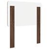 vidaXL Headboard with Headboard Brown Oak 75 cm Engineered wood