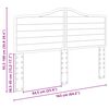 vidaXL Headboard White 160 cm Engineered wood
