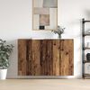 vidaXL Wall-Mounted Cabinet 2 pcs Old Wood 69.5 x 34 x 90 cm