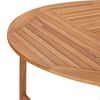 vidaXL Garden Table 150x76 cm Solid Teak Wood