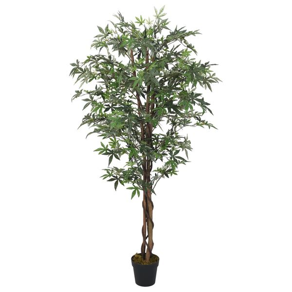 vidaXL Artificial Maple Tree 504 Leaves 150 cm Green