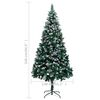 vidaXL Artificial Pre-lit Christmas Tree with Ball Set&Pine Cones 240 cm