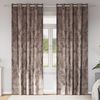 vidaXL Velvet Curtains 2 pcs Cappuccino 260 x 140 cm Velvet