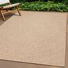 vidaXL Rug ZIZUR 200x200 cm Jute Look Indoor and Outdoor