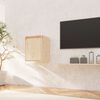 vidaXL Wall Cabinet 30x30x40 cm Solid Wood Pine
