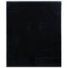 vidaXL Window Film Static Frosted Black 45x500 cm PVC