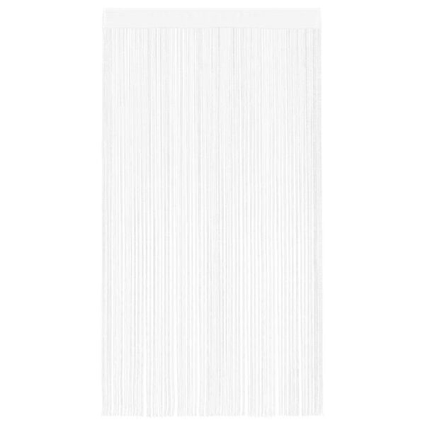 vidaXL String Curtains 2 pcs 140x250 cm White