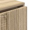 vidaXL Sideboard Sonoma oak 79.5 x 33 x 82 cm Engineered wood