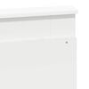 vidaXL Storage Bed with Headboard White 160 x 200 cm Engineered Wood