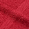 vidaXL Hand Towels "FROGN" 10 pcs Red 50x100 cm 360 gsm