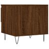 vidaXL Coffee Table Brown Oak 50x46x50 cm Engineered Wood