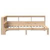 vidaXL Bookcase Bed without Mattress 90x190 cm Single Solid Wood Pine