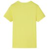 Kids' T-shirt with Short Sleeves Yellow 116