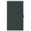 vidaXL File Cabinet Anthracite and White 90x40x70 cm Steel