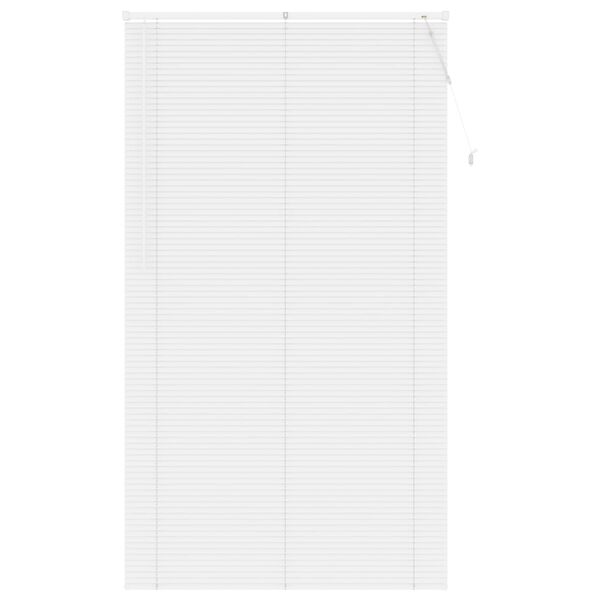 vidaXL Venetian Blind Manual Adjustable White 213 x 110 cm PVC
