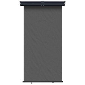 vidaXL Balcony Side Awning 140 x 250 cm 100% polyester iron steel