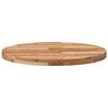 vidaXL Table Top Round &Oslash;70x4 cm Solid Wood Acacia
