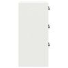 vidaXL File Cabinet White 44 x 50 x 106.5 cm Cold-Rolled Steel