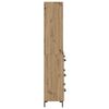 vidaXL Highboard Artisan Oak 69.5 x 34 x 180 cm Engineered Wood