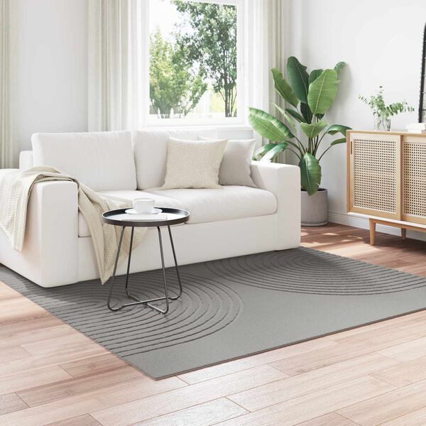 vidaXL Area Rugs Square GALATI Grey 200 x 200 cm Polyester