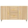 vidaXL Sideboard Sonoma Oak 100x36x60 cm Engineered Wood