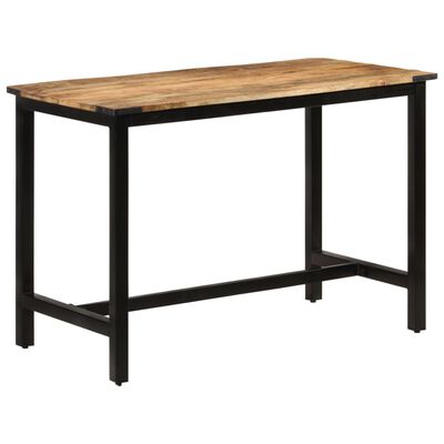 vidaXL Dining Table 110x60x76 cm Solid Wood Mango