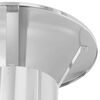 vidaXL Rain Cover Chimney Silver 35 x 35 x 20 cm Stainless Steel