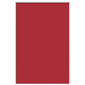 vidaXL Roller Blind Blackout Red 155x230 cm Fabric Width 151.6 cm Polyester