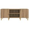 vidaXL Record Cabinet Artisan Oak 121 x 38 x 48 cm Engineered Wood