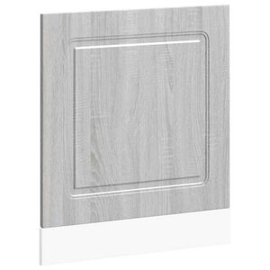 vidaXL Dishwasher Panel&nbsp;Kalmar&nbsp;Grey Sonoma 60x1.5x57 cm Engineered Wood