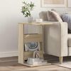 vidaXL Side Table Sonoma Oak 40 x 35 x 60.5 cm Engineered Wood