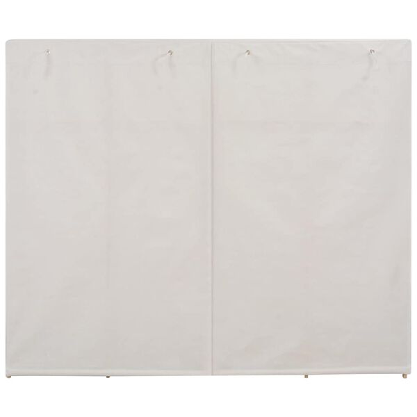 vidaXL Wardrobe White 200x40x170 cm Fabric