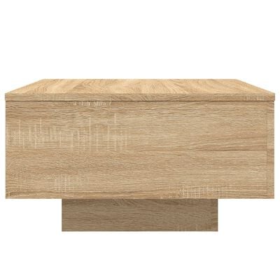 vidaXL Coffee Table Sonoma Oak 55x55x31 cm Engineered Wood