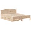 vidaXL Bed Frame without Mattress 120x200 cm Solid Wood Pine