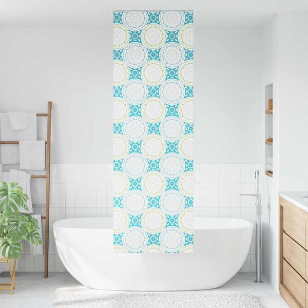 vidaXL Shower Roller Blind 80x240 cm Fabric Width 76 cm