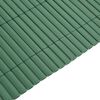 vidaXL Garden Fence Double-Sided Green 1.8x5 m PVC