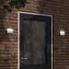 vidaXL Outdoor LED Wall Light Black Die-cast Aluminium