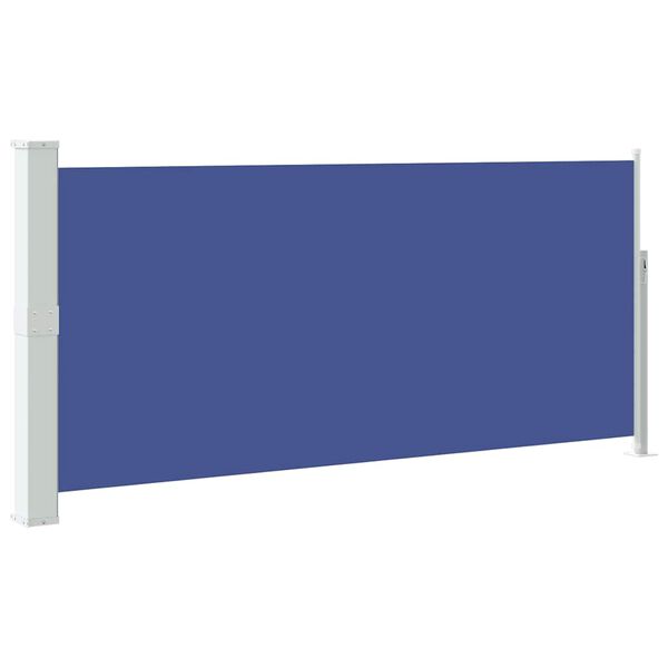 vidaXL Retractable Side Awning 140 x 300 cm Blue