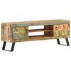 vidaXL TV Cabinet 120x30x46 cm Solid Reclaimed Wood
