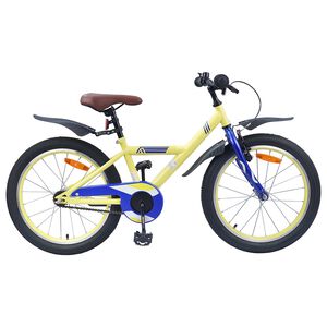 vidaXL Kids Bike 20'' for 6-11 Years Old Yellow