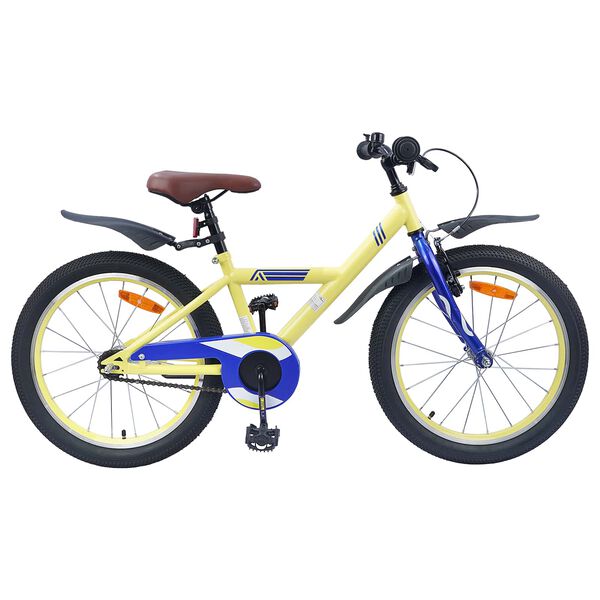 vidaXL Kids Bike 20'' for 6-11 Years Old Yellow