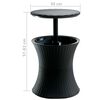 Keter Pacific Cool Bar Rattan Antracite 203835