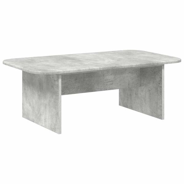 vidaXL Coffee Table Concrete Grey 93 x 53 x 33 cm Engineered Wood