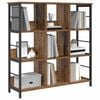 vidaXL Bookshelf Old Wood 102 x 32 x 104.5 cm Engineered Wood