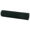 vidaXL Euro Fence Green 1 x 25 m PVC-coated iron