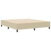 vidaXL Platform Bed Frame Grey Green 180 x 200 cm Fabric
